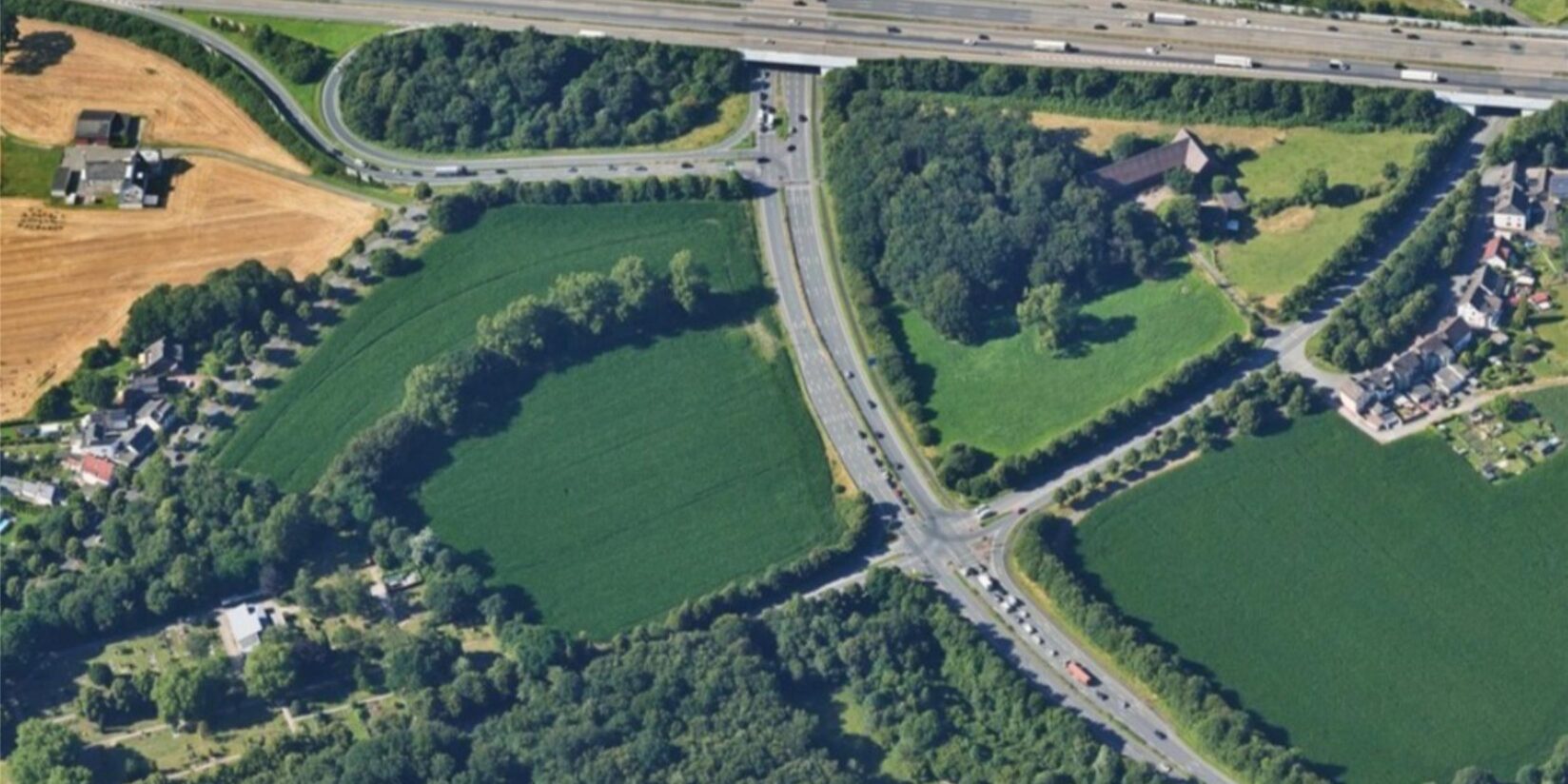 Zusammenstoß auf der Emscherallee nahe der A2