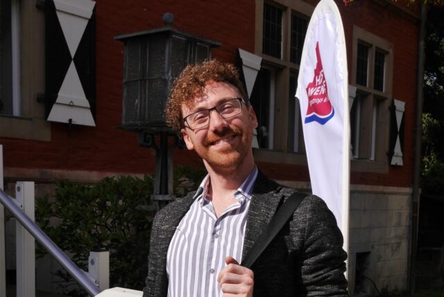 Dominik Olbrisch (35) ist neuer Programmleiter im Haus Wenge.
