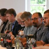 Die SPD mit Fraktionschef Hans-Jürgen Walter (2.v.l.) an der Spitze hat im neuen Rat einen Sitz weniger als bisher.