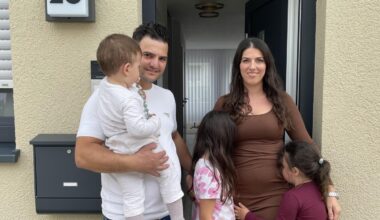 Familie mit vier Kindern hat nun 130 statt 70 Quadratmeter