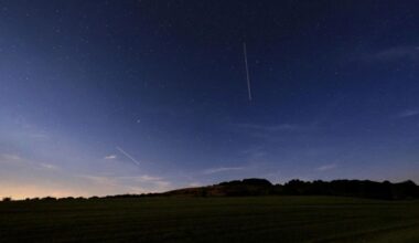 Neu entdeckter Komet wird am Abendhimmel erwartet