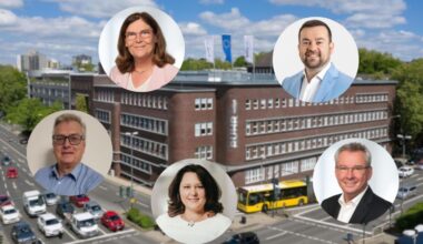Dieses Quintett zieht ins Ruhrparlament in Essen ein