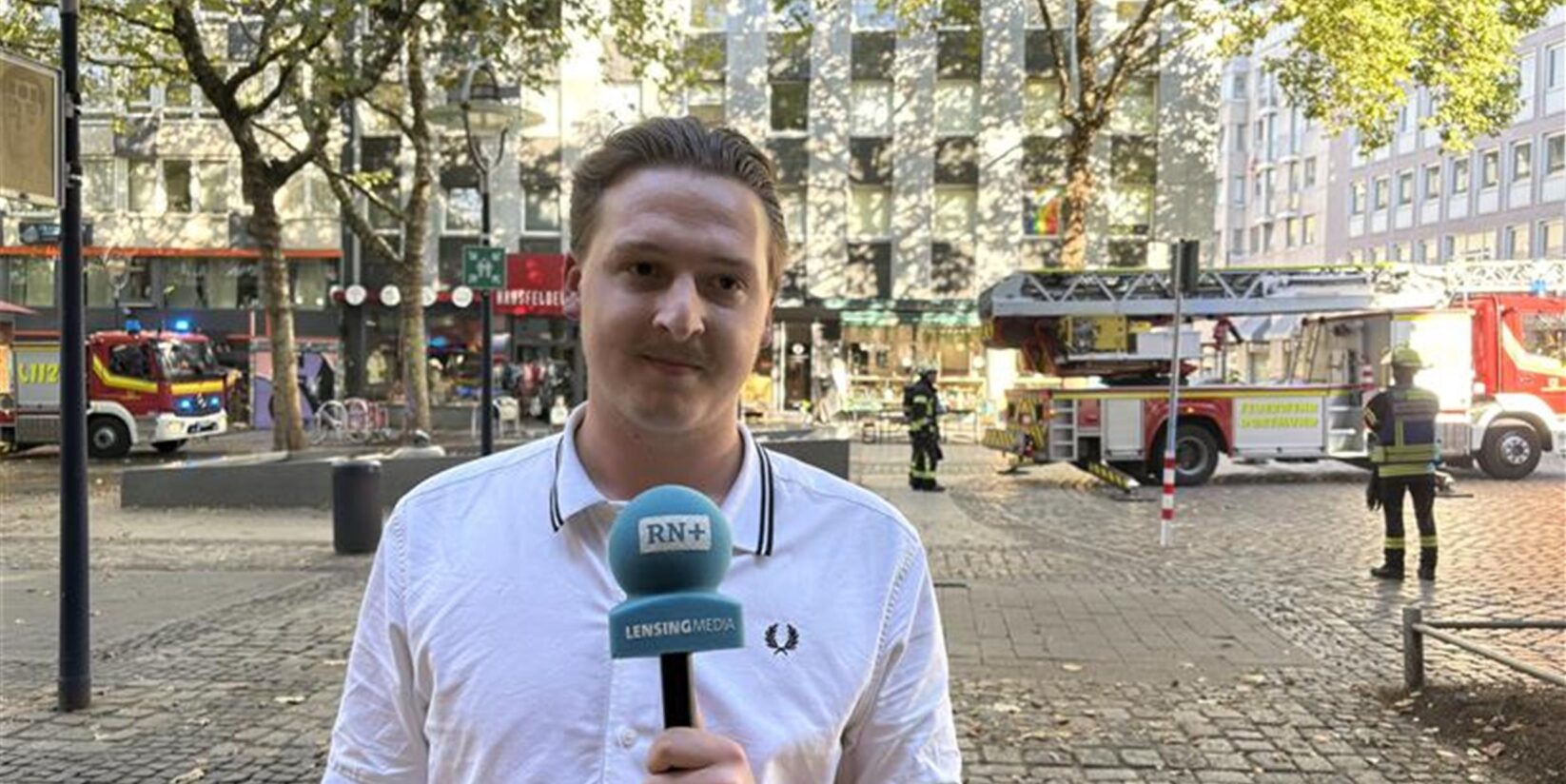 Auf der Kleppingstraße hat es gerannt.