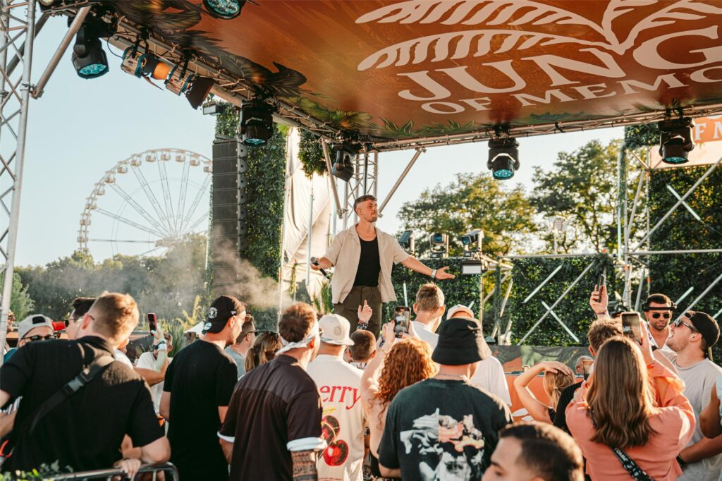 Der Sänger und Rapper Gap alias Dustin Lukat sagt, er habe sich in den vergangenen Jahren gesteigert durch die Bühnenerfahrung. Auch die Zeit bei 