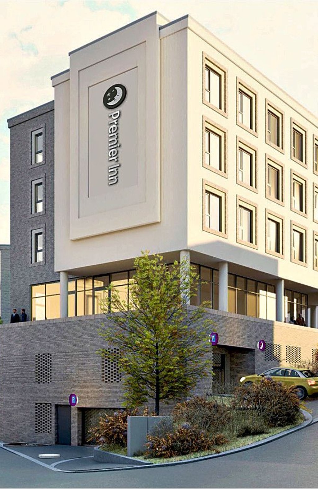 Klein aber fein: Das City-Hotel an der  Oper wird gerade gebaut. 113 Zimmer wird es bekommen. Nutzer ist  die Premier-Inn-Gruppe.