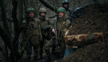 Ukrainische Truppen verteidigen seit Monaten den Fluss Oskil in der Nähe von Kupjansk.