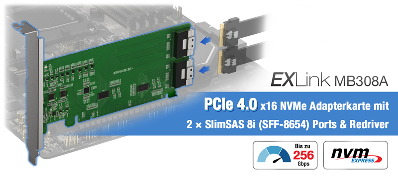 EXLink MB308A Produktankündigung, Cremax Europe GmbH, Story