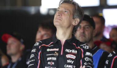 Aprilia Racing CEO Massimo Rivola erlebte am Sprint Samstag in Motegi die nächste Katastrophe