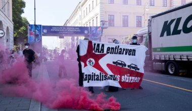 IAA in München: Zahmer Protest junger Klimaaktivisten - München