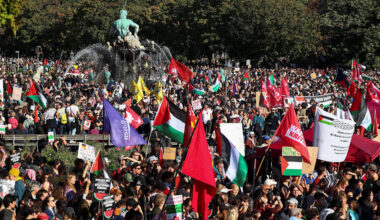 Gaza-Protest in Berlin: 60.000 Menschen auf der Straße. Polizei löst Islamisten-Demo auf | Regional