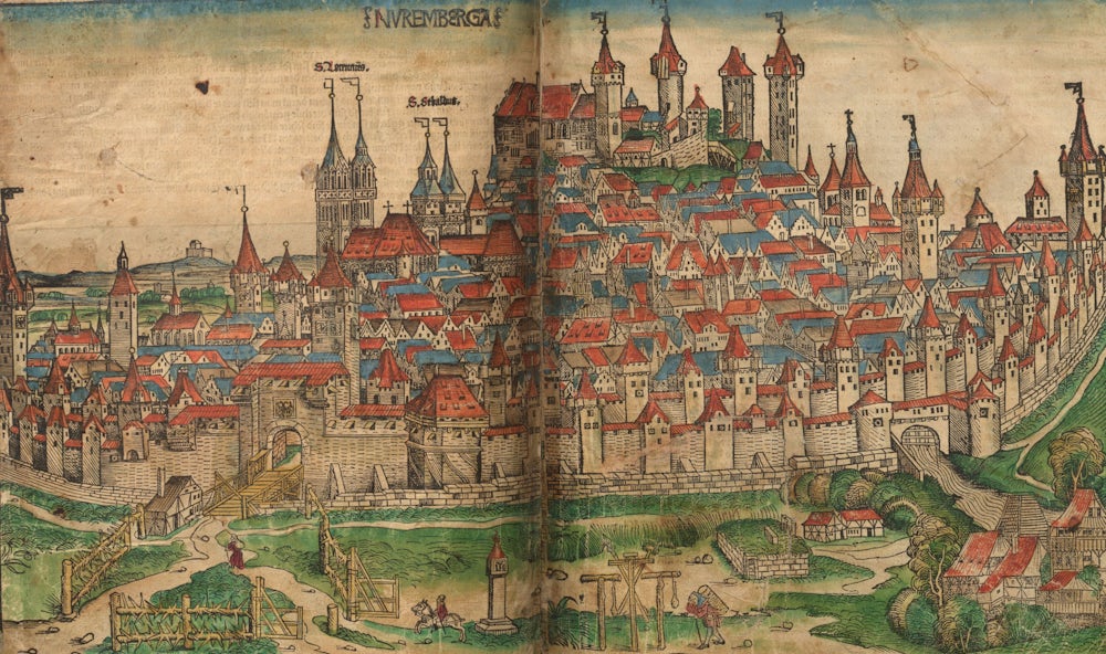 Nürnberg, festgehalten in der Schedelschen Weltchronik.