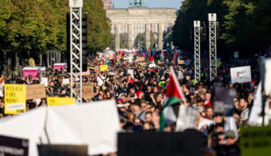 50.000 Demonstranten gegen Israels Vorgehen in Gaza