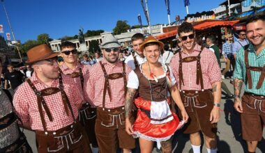 Tracht, aber auch ungewöhnliche Outfits
