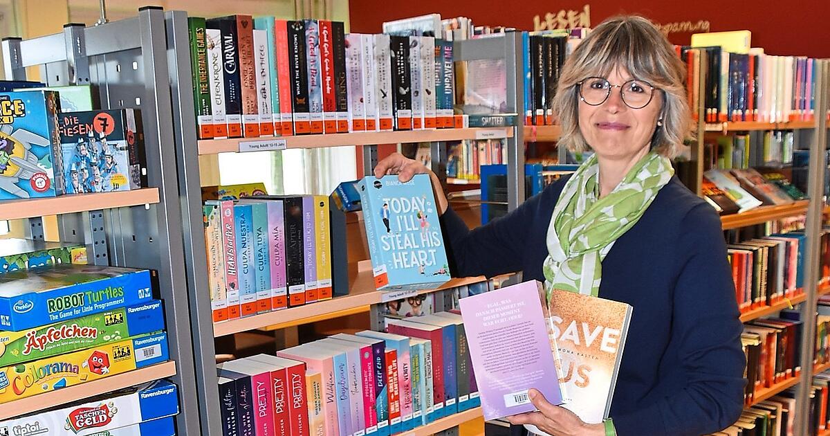 In Rötzer Bücherei gibt es Bücher, die auf „BookTok“ empfohlen werden