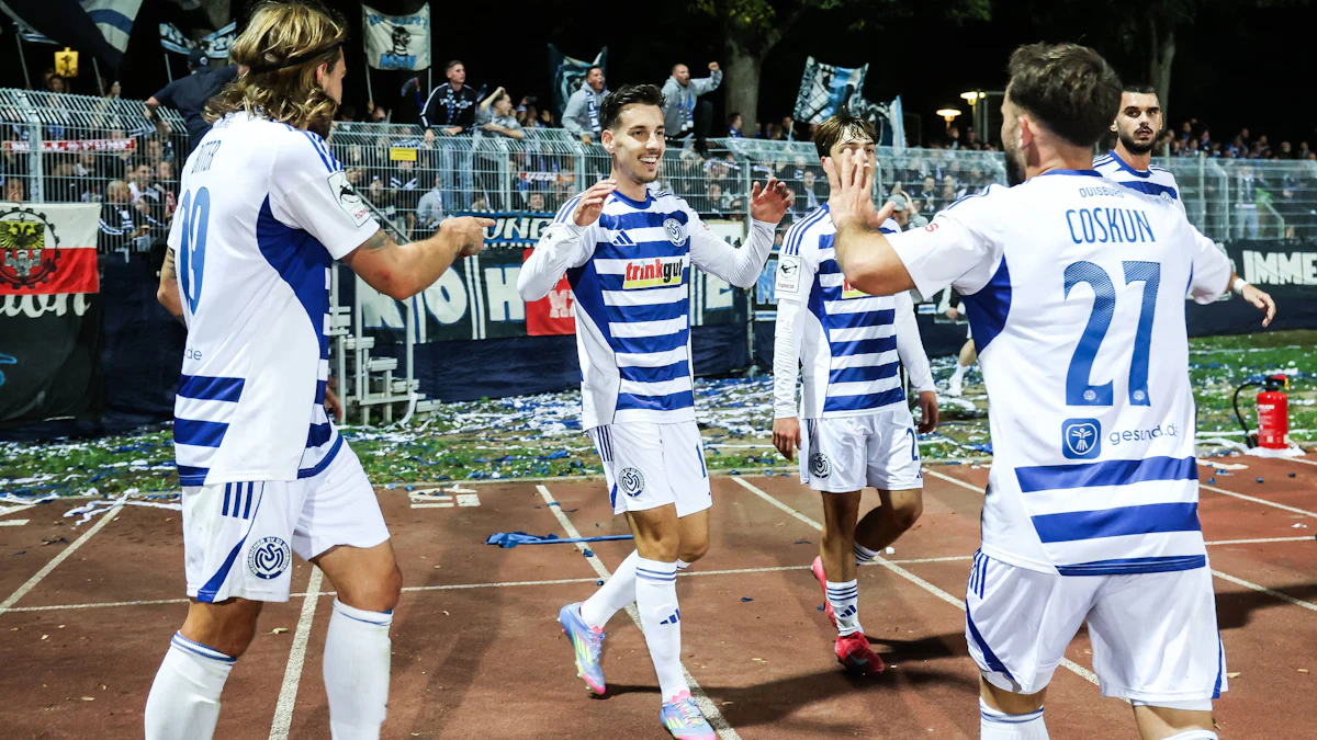 MSV Duisburg in der 3. Liga in Schweinfurt: Die Zebras haben die Löwen überholt - Sport