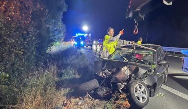 Sekundenschlaf: Bielefelder verunglücken auf Autobahn