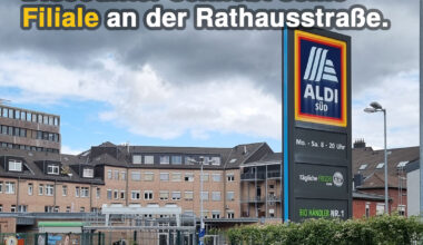 Discounter ALDI schließt seine Filiale an der Rathausstraße in der Stolberger Innenstadt – Mein Stolberg