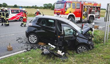 Niedersachsen & Bremen: Fünf Verletzte nach Unfall bei Sulingen – Hund verendet