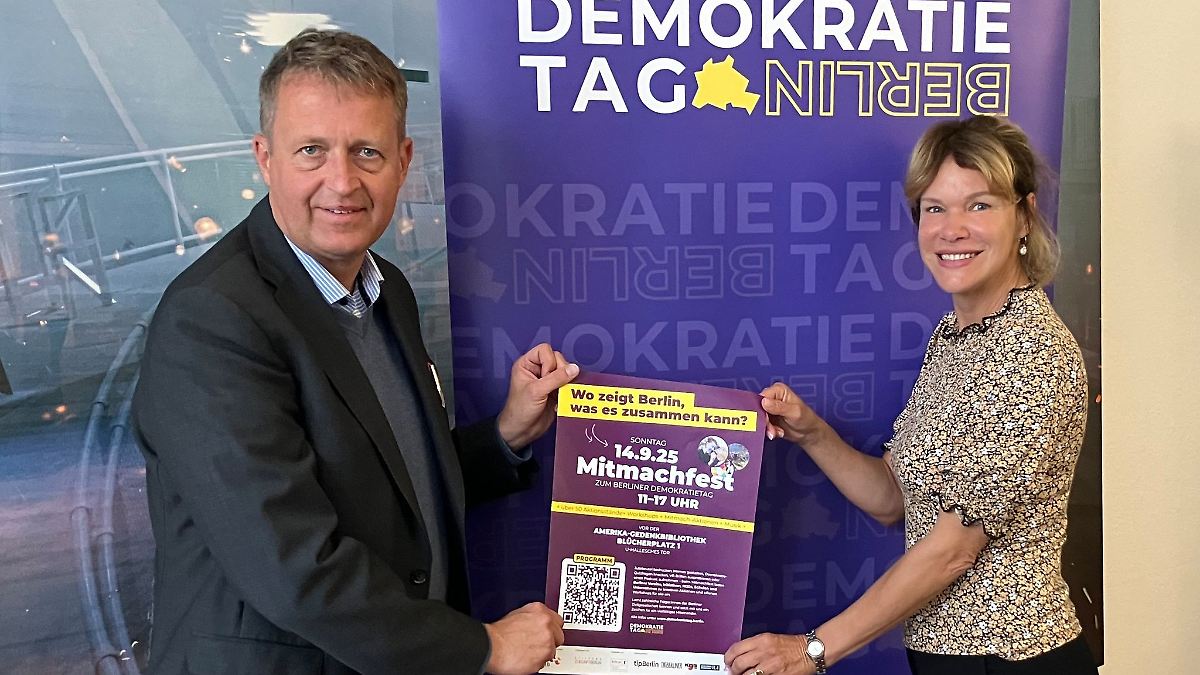Berlin & Brandenburg: Mitmachfest will Lust auf Demokratie machen