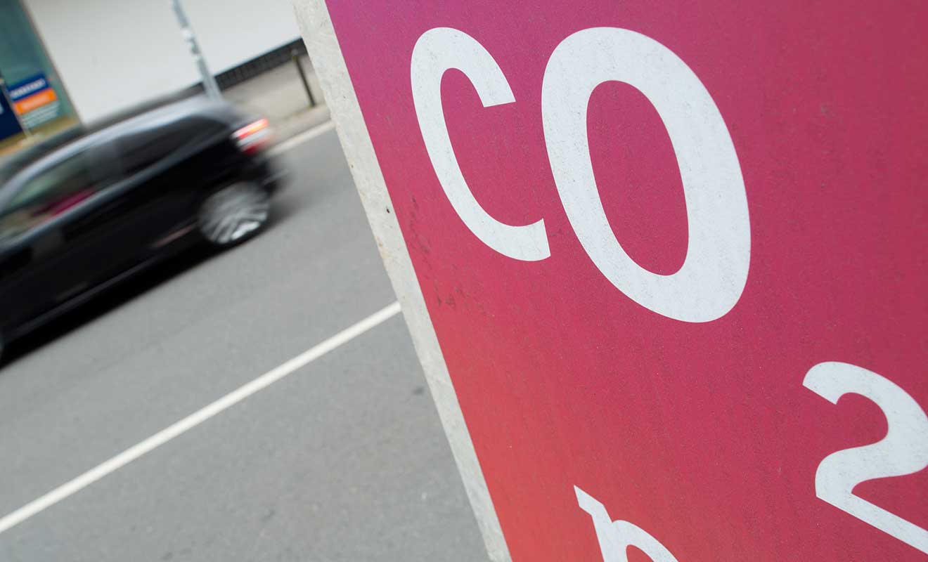 CO2 steigt weiter an. Foto: dpa