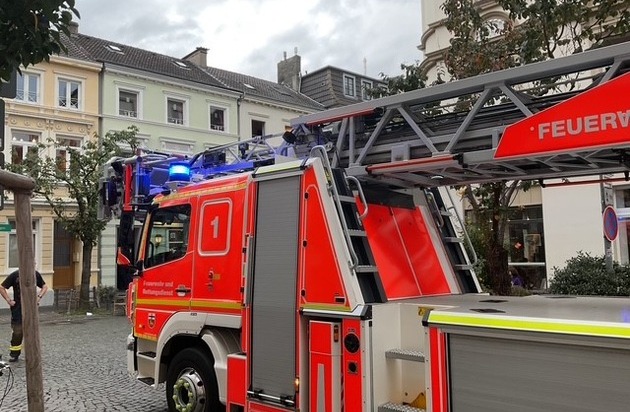 FW-BN: Küchenbrand in der Altstadt