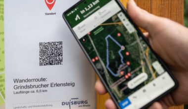 Drei attraktive Wanderrouten durch Duisburgs Seenlandschaft jetzt auch zum Download