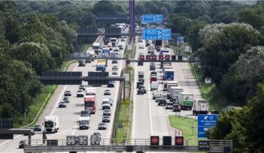 A1 in Hamburg bis Montagmorgen voll gesperrt