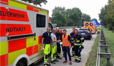 Geburt auf der Autobahn bei München