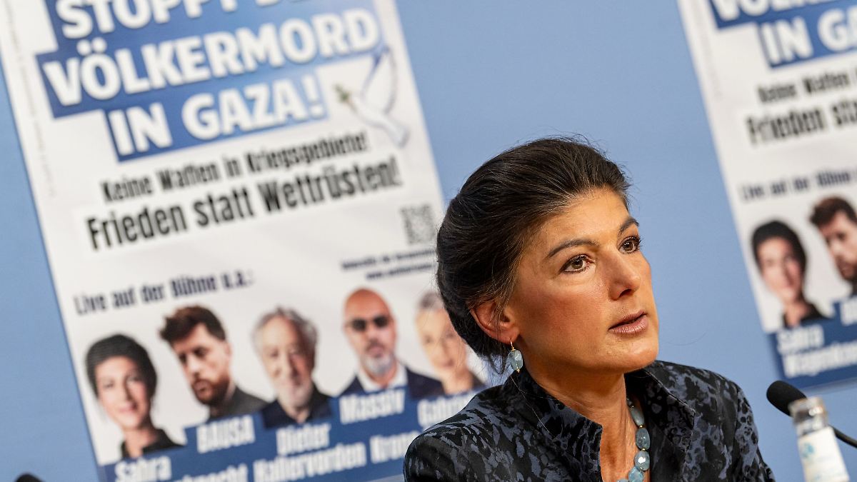 Berlin & Brandenburg: Gaza-Demo mit Wagenknecht muss wohl umziehen