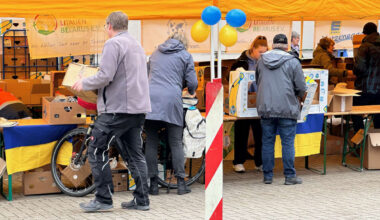 Humanitäre Hilfe sammelt für 16. Transport in die Ukraine