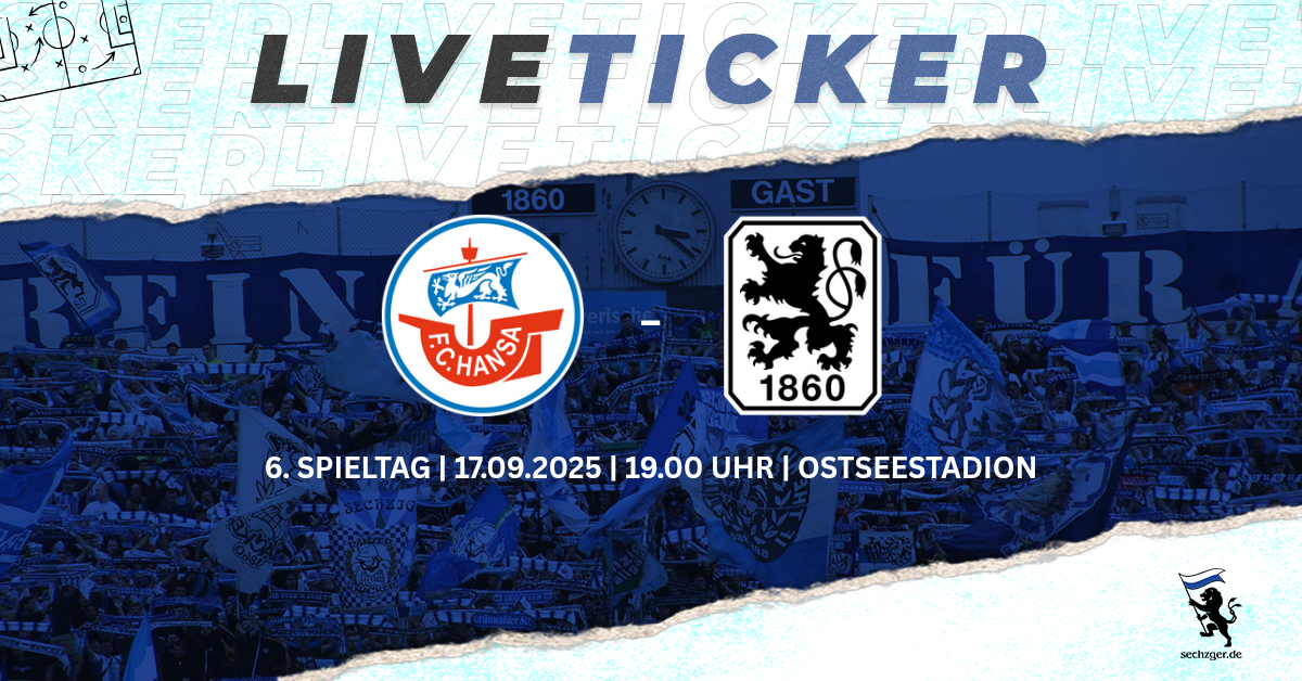 FC Hansa Rostock TSV 1860 München Liveticker