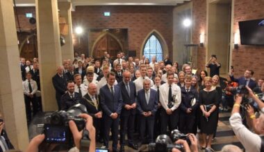 POL-MS: Ein ganz besonderer Empfang: Bundeskanzler, Ministerpräsident und ...