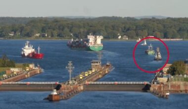 Am Nord-Ostsee-Kanal festgesetzt: Vermummte Spezialeinheit filzt Frachter vor Kiel