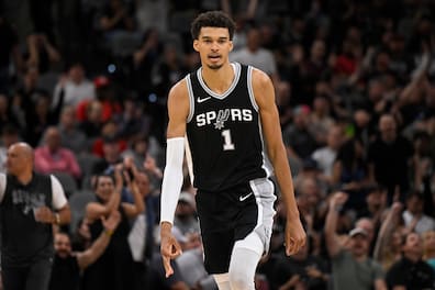 Ausnahme-Athlet von den San Antonio Spurs: Der Franzose Victor Wembanyama.