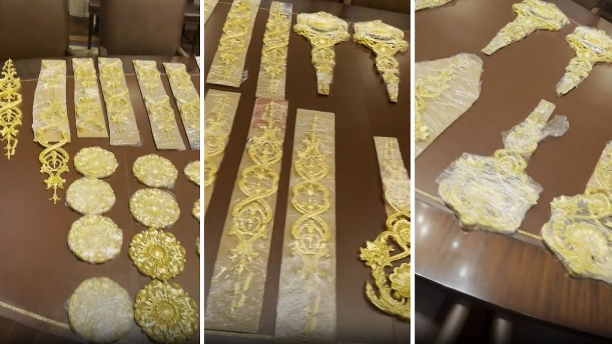 Der Tag: Video kontert Ramsch-Spott: Trump prahlt mit neuem Gold-Pomp fürs Oval Office