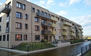 Grachtenhäuser im Mainzer Zollhafen: Einfluss auf Art und Planung der Bauleistung? - Foto: gik