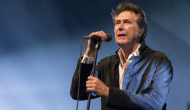 Montreux: Der britische Sänger Bryan Ferry tritt 2017 beim 51. Montreux Jazz Festival auf dem Auditorium Stravinski auf.