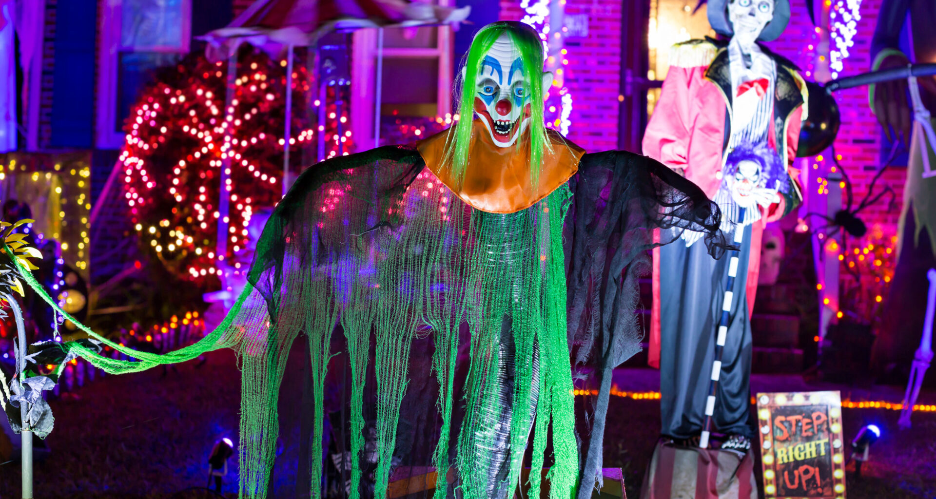 Halloween-Deko für draußen: Elektrische Grusel-Effekte