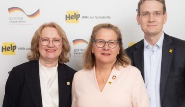 Svenja Schulze zur ersten Präsidentin der Hilfsorganisation Help gewählt