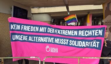 Demos für und gegen den CSD in Halle – Polizei mit hunderten Kräften im Einsatz – Du bist Halle