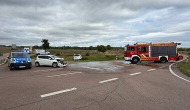 Zwei Verletzte bei Unfall auf dem Autobahnzubringer zur A143 – Du bist Halle