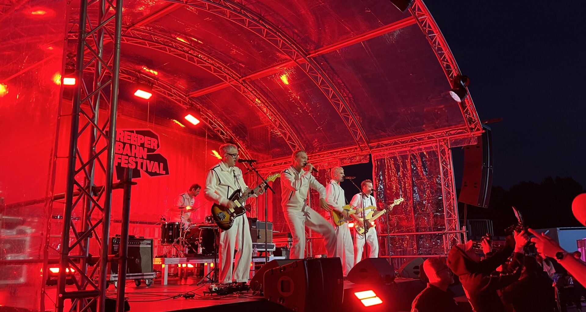 Kraftklub am Freitagabend auf dem Heiilgengeistfeld