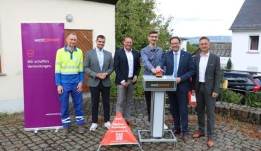 Pressemeldung: Westconnect schließt Glasfaserausbau in Gielert im Rahmen des ...