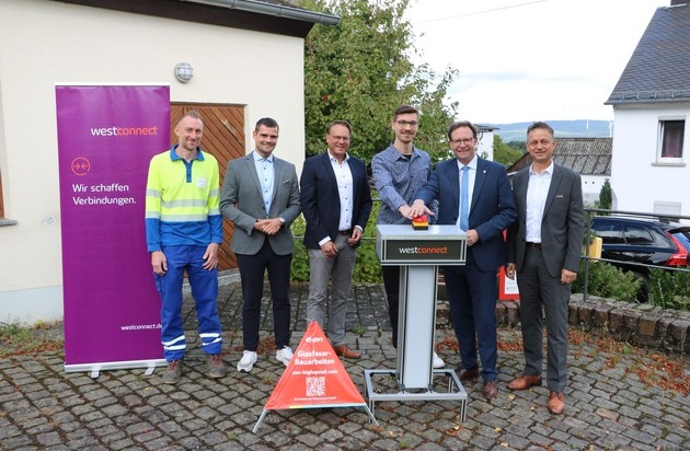 Pressemeldung: Westconnect schließt Glasfaserausbau in Gielert im Rahmen des ...