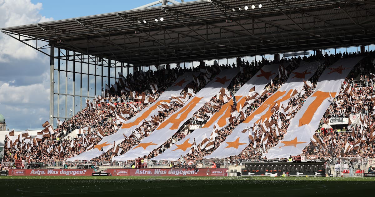 Hier wird das Spiel übertragen