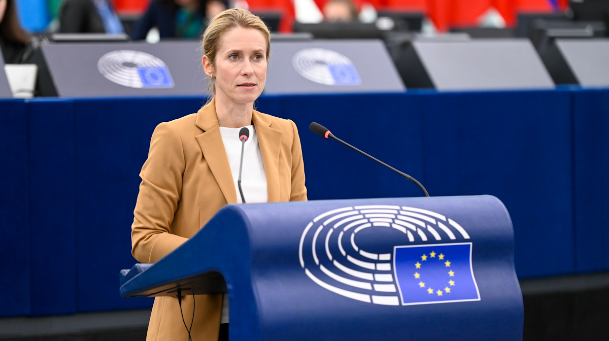 Bildbeschreibung: Vizepräsidentin der Europäischen Kommission Kaja Kallas.