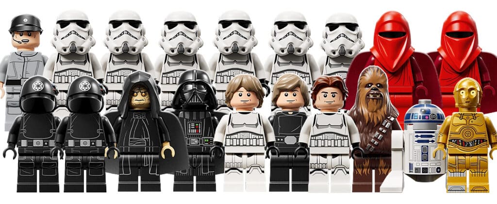 LEGO Star Wars Todesstern 75419 Minifiguren Alt