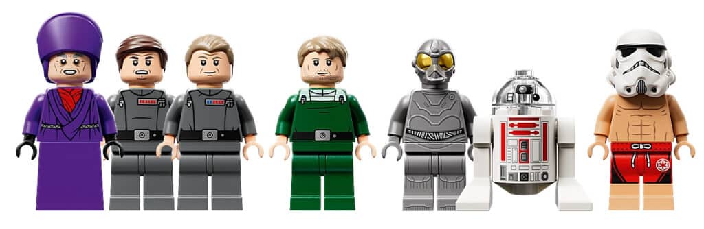 LEGO Star Wars Todesstern 75419 Minifiguren Neu