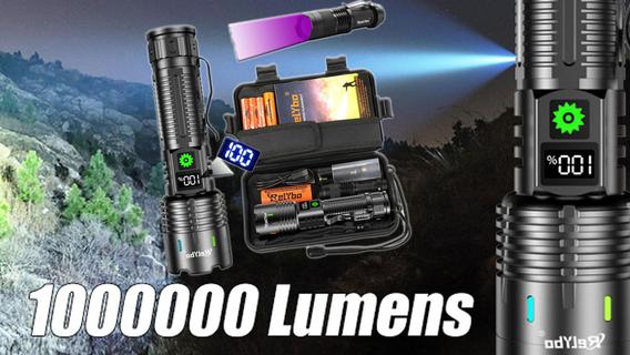 1 Mio. Lumen? Was hat es mit der LED-Taschenlampe auf sich, die Shadowhawk vom Thron holen möchte?
