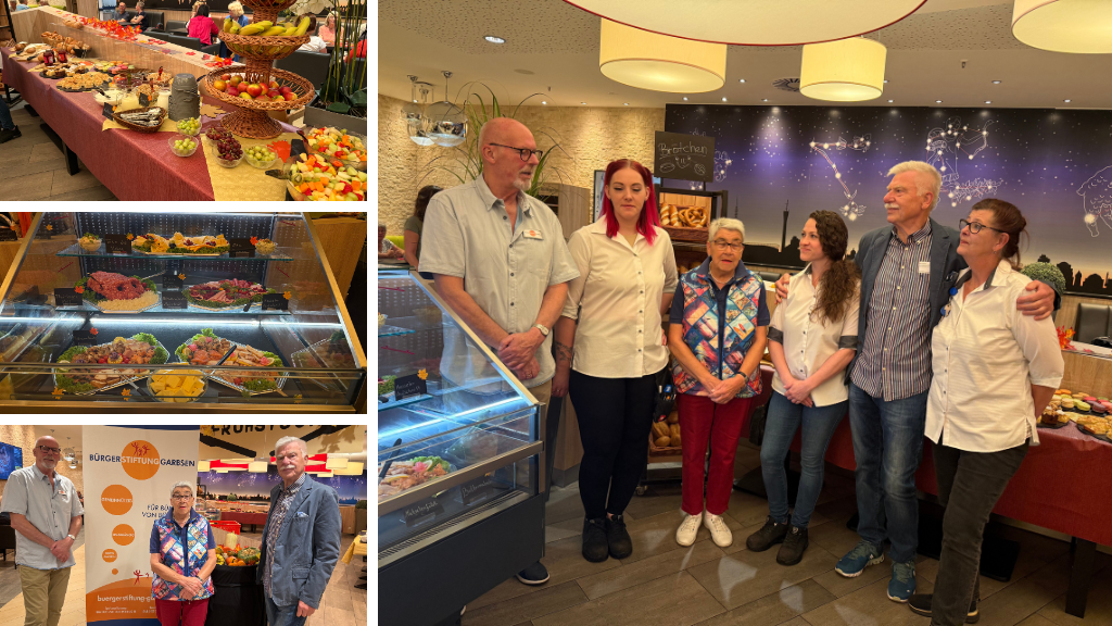 Bürgerstiftung Garbsen lädt ein - 50 Gewinner genießen Frühstück im Planetencenter-Cafe
